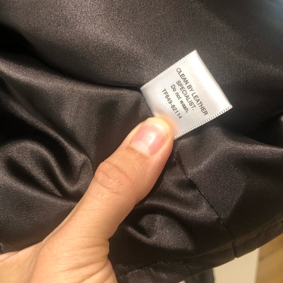 PENDLETON Dark Brown Leather Jacket - Picture 8 of 9